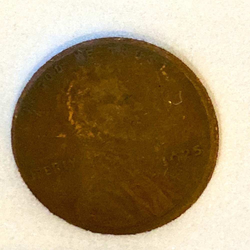 Vintage 1925 Wheat Penny USA